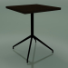modèle 3D Table carrée 5753 (H 74,5 - 60x60 cm, Wengé, V39) - preview