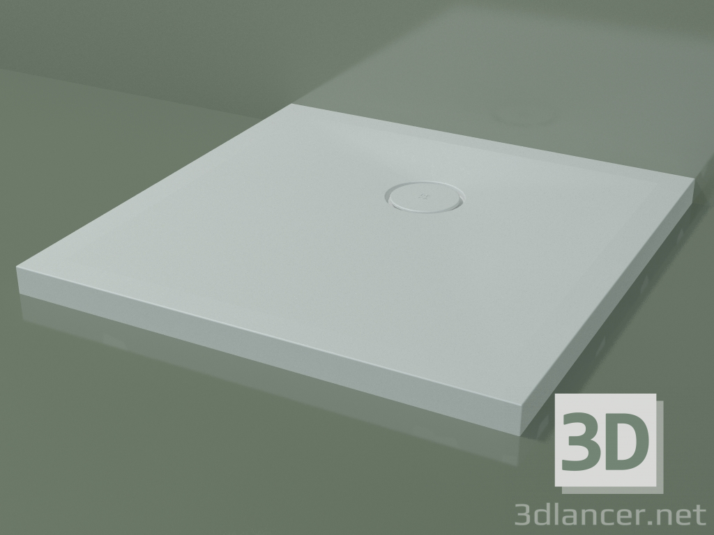 modello 3D Piatto doccia (30UB0127, Glacier White C01, 80 X 80 cm) - anteprima