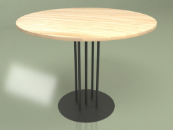 Mesa de comedor redonda 4P (madera)