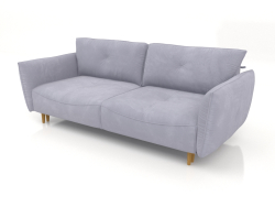 Lyukke straight 3-seater sofa