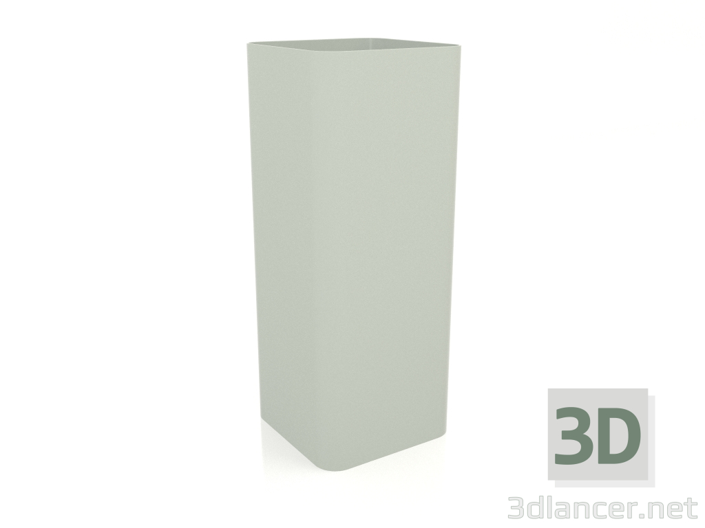 3d model Plant pot 5 (Cement gray) - preview