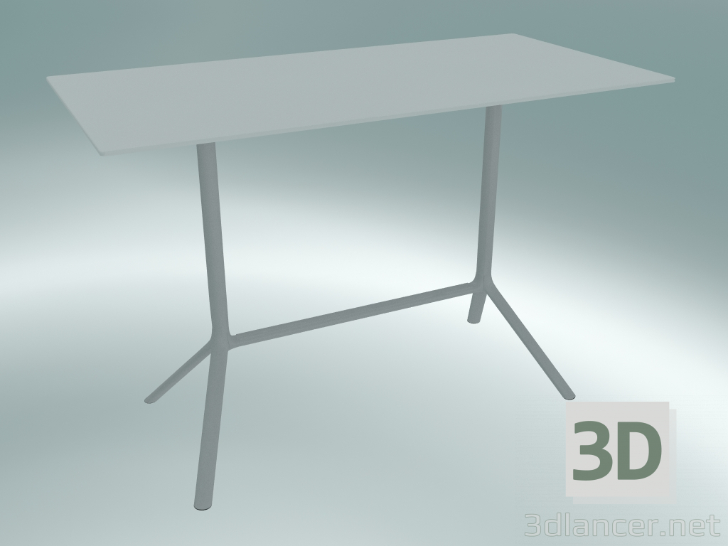 3 डी मॉडल टेबल MIURA (9587-71 (80x160 सेमी), एच 103 सेमी, सफेद, सफेद) - पूर्वावलोकन