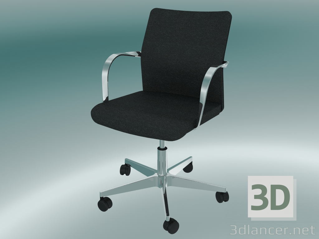 3D Modell Fünf-Rollstuhl - Vorschau