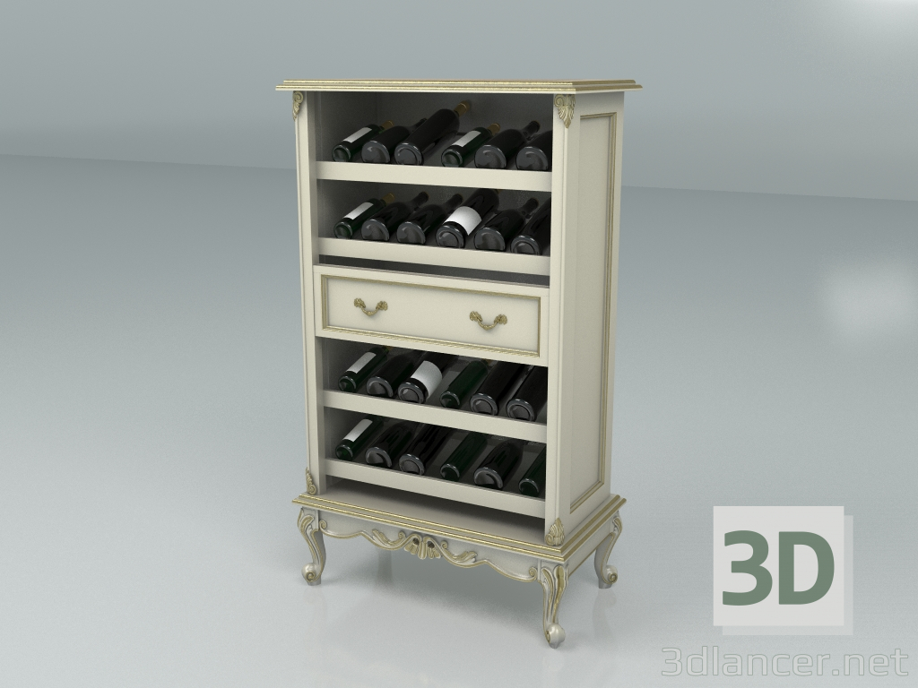 3d model Rack para botellas (art. 12135) - vista previa