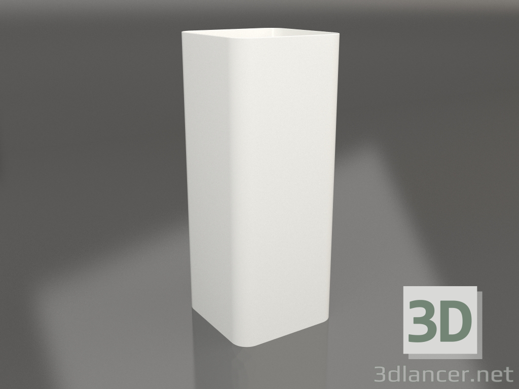 3D modeli Bitki saksısı 5 (Akik gri) - önizleme