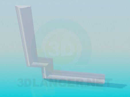 modello 3D Unità di angolo - anteprima