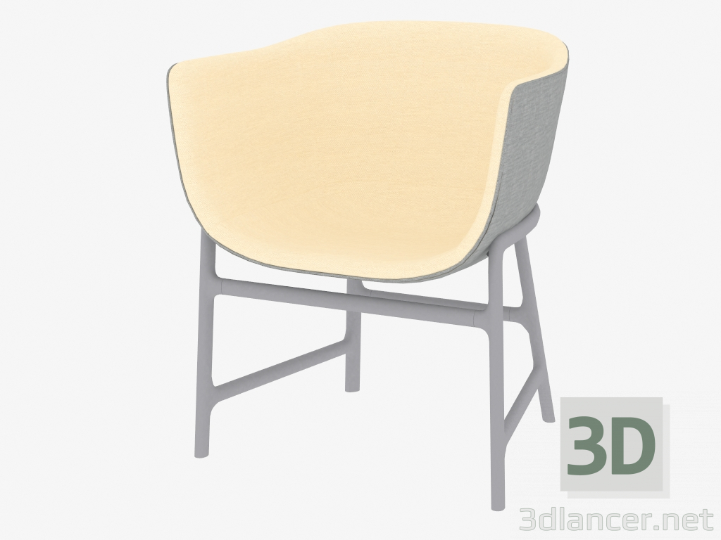 3 डी मॉडल लघु कुर्सी - पूर्वावलोकन