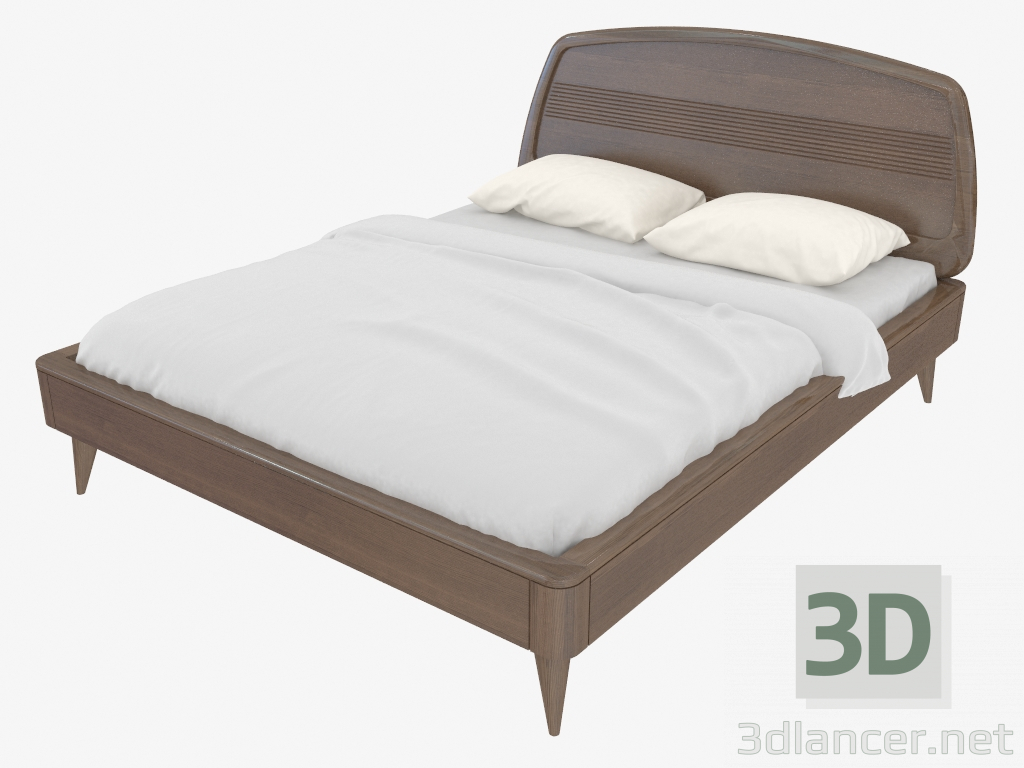 3 डी मॉडल बिस्तर कला 08270202 (2213х1740хh1075 मिमी) - पूर्वावलोकन
