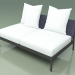 modello 3D Modulo divano centrale 006 (Metal Smoke, Batyline Blue) - anteprima