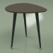 modèle 3D Table d'appoint Drop (marron foncé) - preview