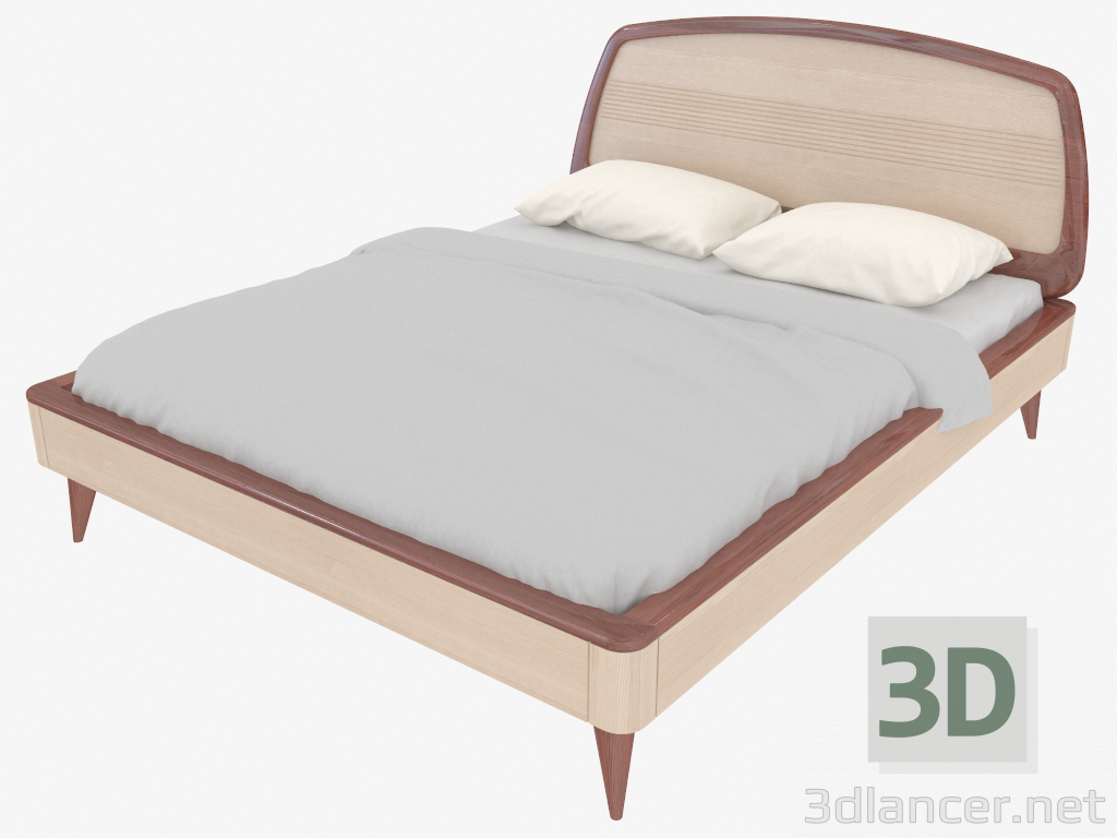 3d модель Ліжко арт. 08270202 + 1 (2213х1740хh1075 мм) – превью