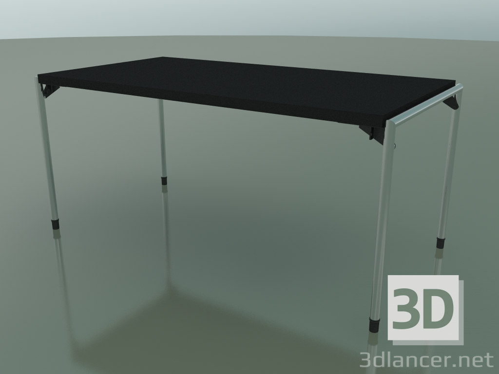 modello 3D Tavolo pieghevole (613, 80x160xH71cm) - anteprima