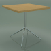 3d model Square table 5754 (H 74.5 - 70x70 cm, Natural oak, LU1) - preview