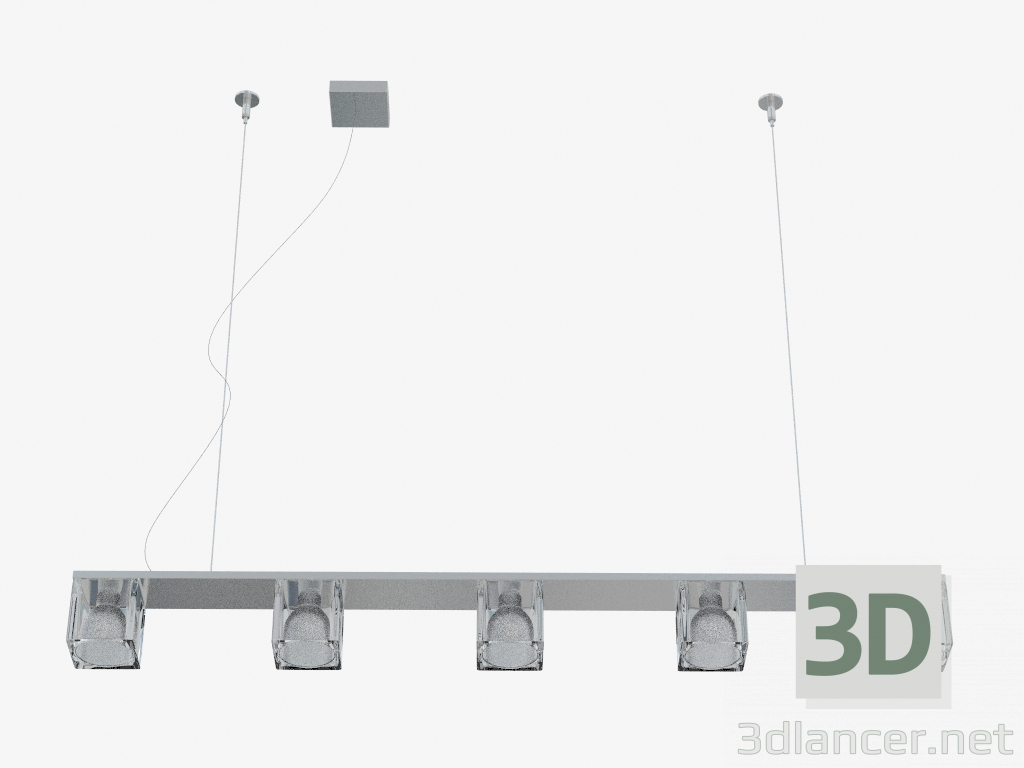 3d model Ceiling lighting fixture D28 A05 06 00 - preview