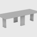 Modelo 3d Mesa de jantar EDWARD TABLE RECTANGULAR (280x110xH74) - preview