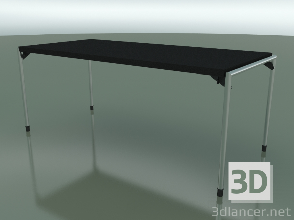 modello 3D Tavolo pieghevole (614, 80x180xH71cm) - anteprima