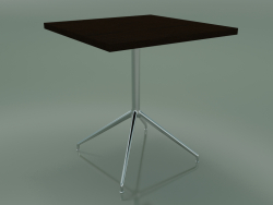 Quadratischer Tisch 5754 (H 74,5 - 70 x 70 cm, Wenge, LU1)