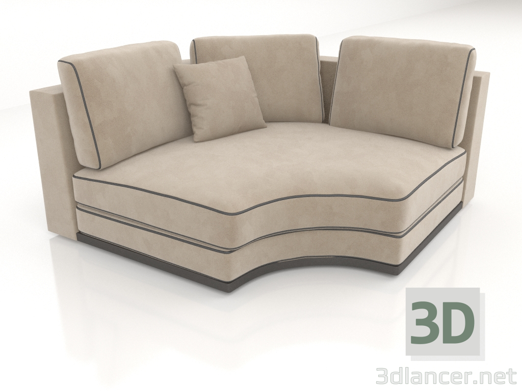3d model Modular sofa (ST762) - preview