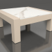 modello 3D Tavolino (Sabbia, DEKTON Aura) - anteprima