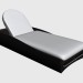 3d модель Шезлонг Deckchair With Interior Box 46600 46650 – превью