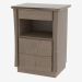 3d model Bedside table with 3 drawers CAMONZ - preview