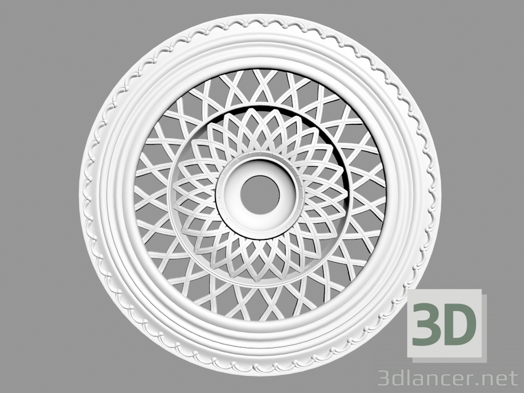 3d model Ceiling outlet (P34) - preview