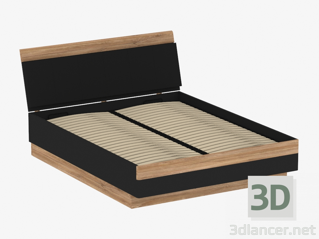 3D modeli Yatak 160 (TİP YEME02) - önizleme