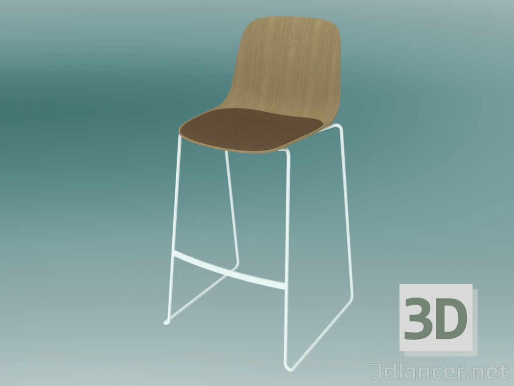 3D Modell Stapelbarer Stuhl SEELA (S321) - Vorschau