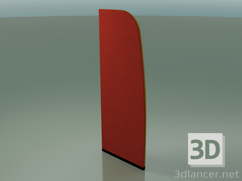 modello 3D Pannello con profilo curvo 6409 (167,5 x 63 cm, bicolore) - anteprima