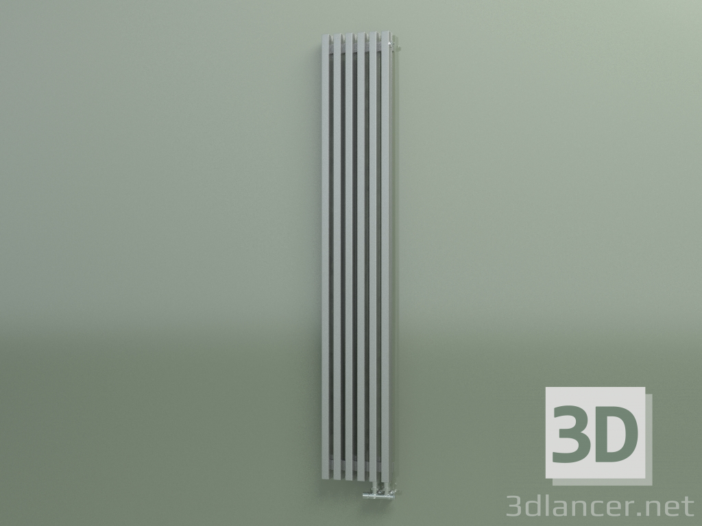3d model Radiador vertical RETTA (6 secciones 1800 mm 60x30, technolac) - vista previa