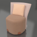 Modelo 3d Cadeira de jantar (terracota) - preview