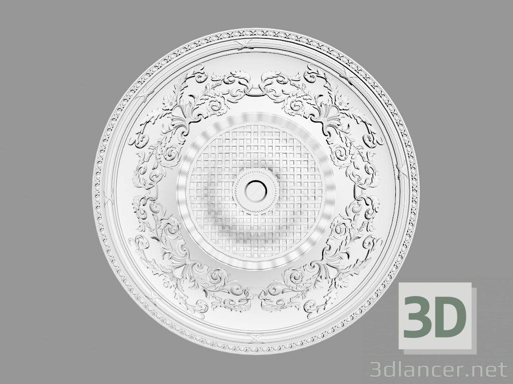 3d model Ceiling outlet (P120) - preview
