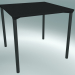 modèle 3D Table MONZA (9203-01 (80x80cm), H 73cm, noir HPL, aluminium, revêtement époxy noir) - preview