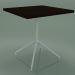 modèle 3D Table carrée 5754 (H 74,5 - 70x70 cm, Wengé, V12) - preview