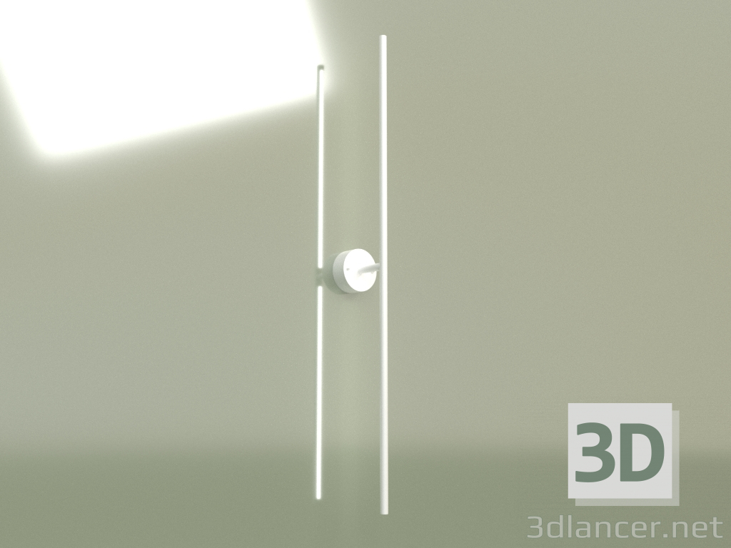 3d модель Настенный светильник LINE 1000 26308-1 (Белый) – превью