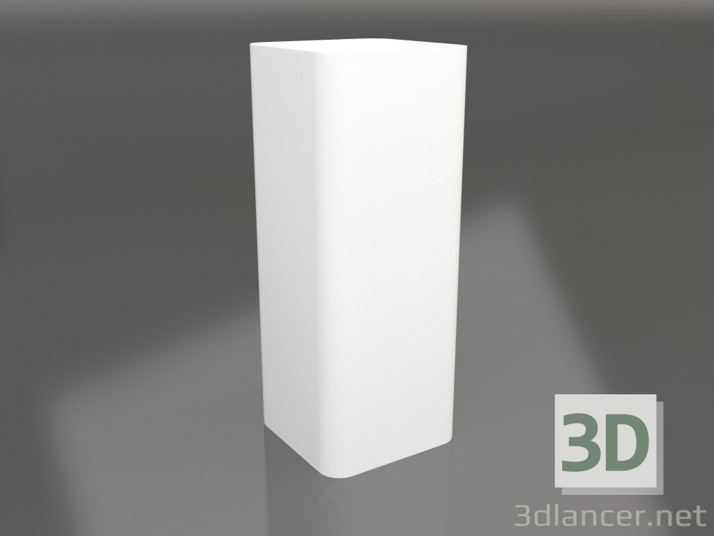 modèle 3D Pot de fleurs 5 (Blanc) - preview