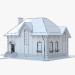 modello 3D di Mattone Casa 1 comprare - rendering