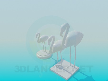 3d model Statue of - preview