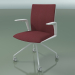 3D modeli Sandalye 4807 (4 tekerlek, ön kaplamalı - kumaş, V12) - önizleme