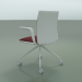 3d model Chair 4807 (4 castors, with front trim - fabric, V12) - preview