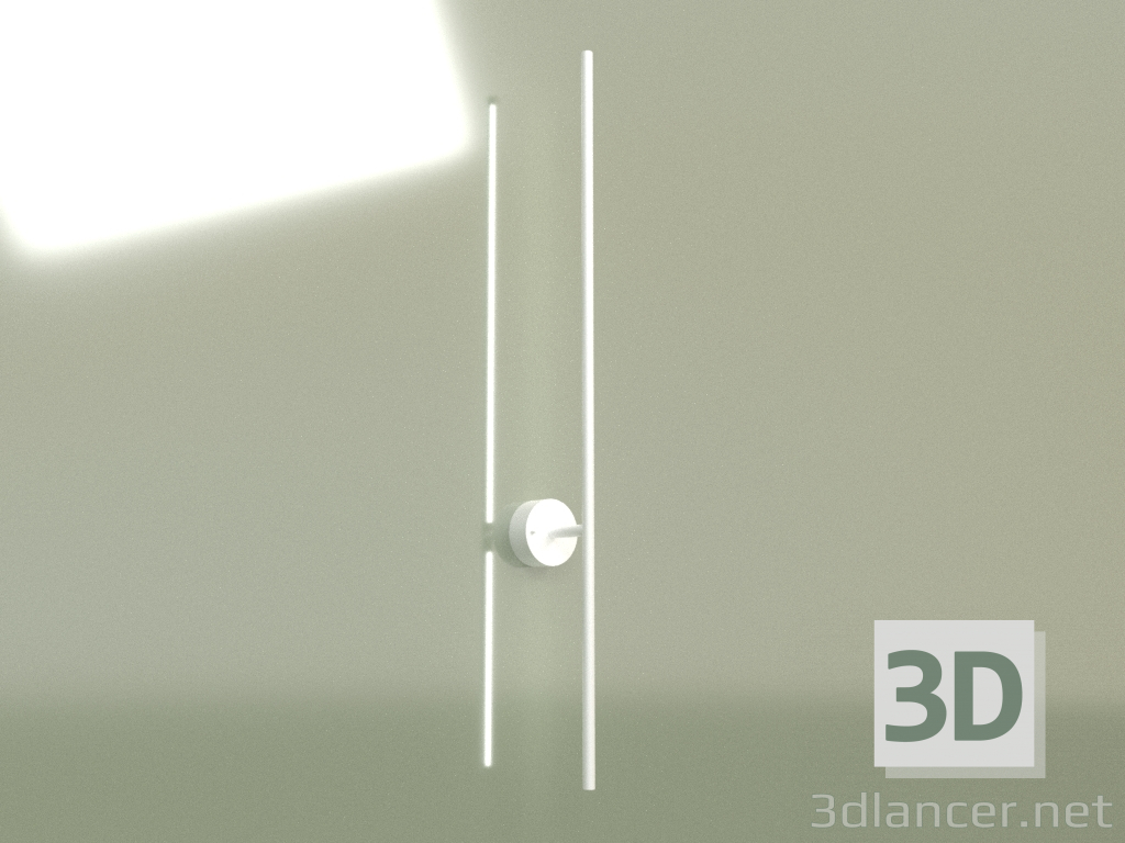 modèle 3D Applique LINE 1000 26308-2 (Blanc) - preview