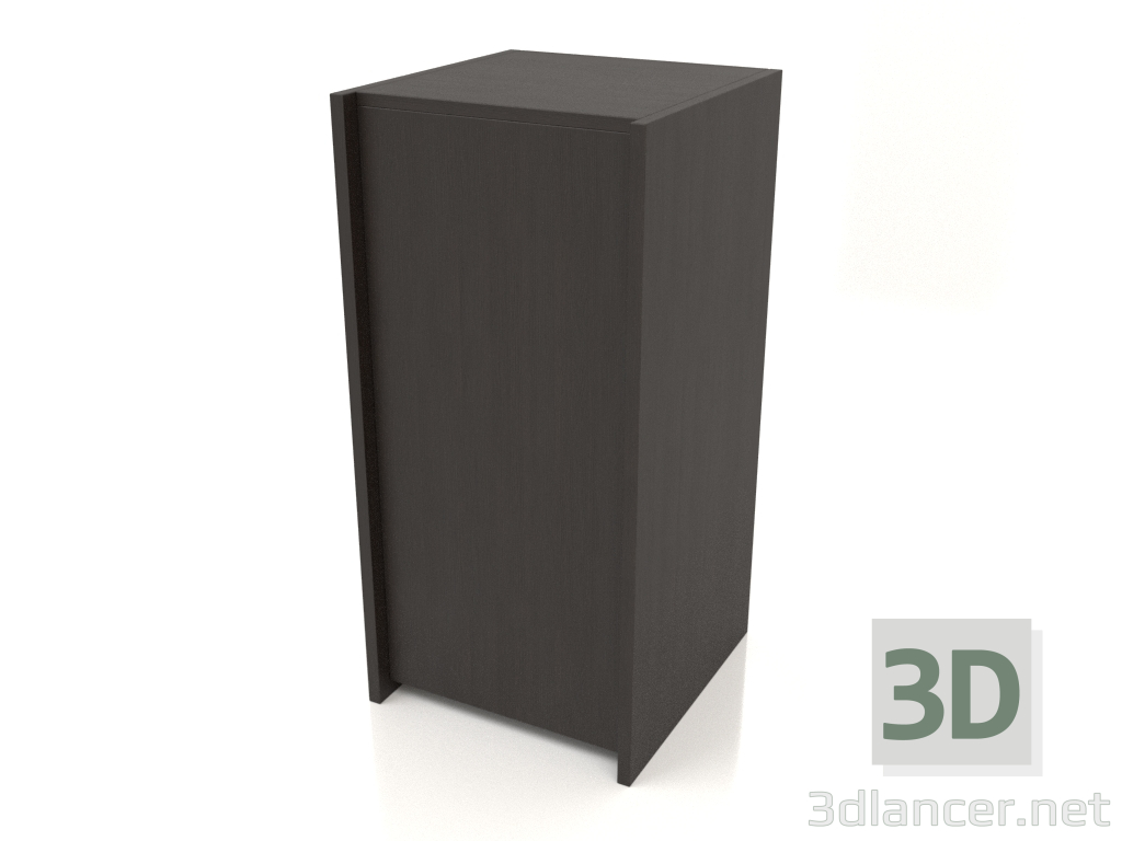 3D modeli Modüler gardırop ST 07 (392х409х816, ahşap kahverengi koyu) - önizleme