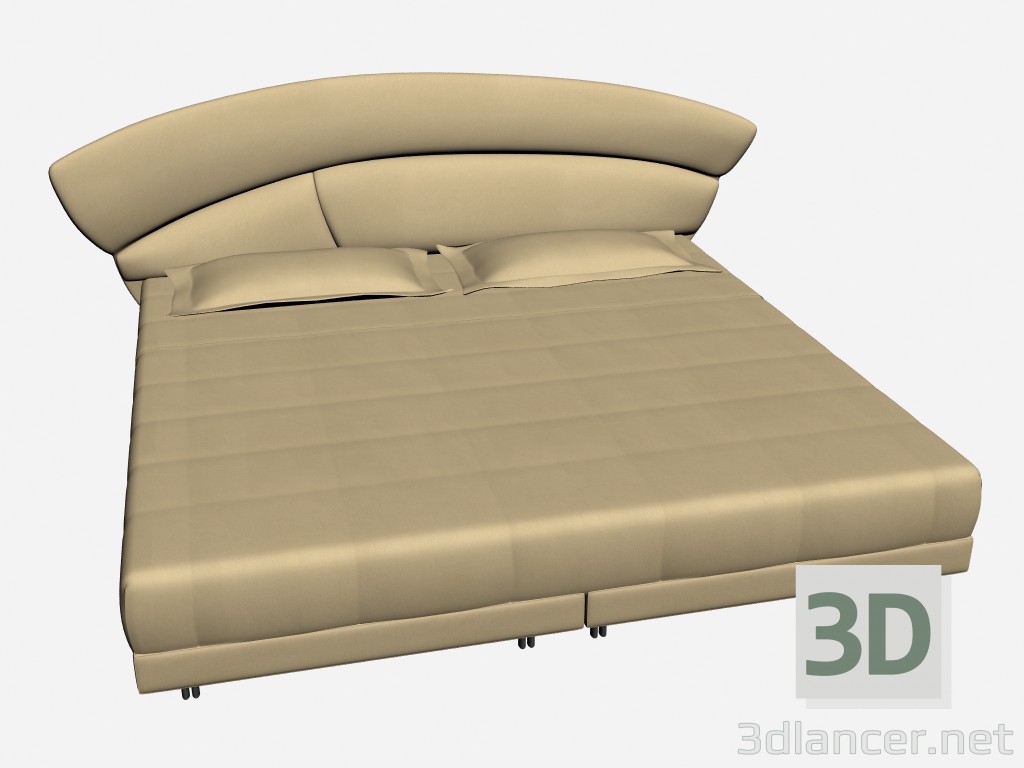 modèle 3D Lit MULTIROY - preview