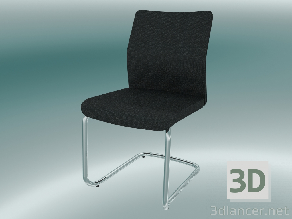 3d модель стілець консольний – превью