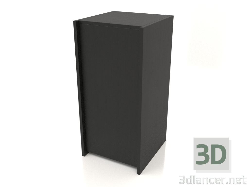 3d model Modular cabinet ST 07 (392х409х816, wood black) - preview