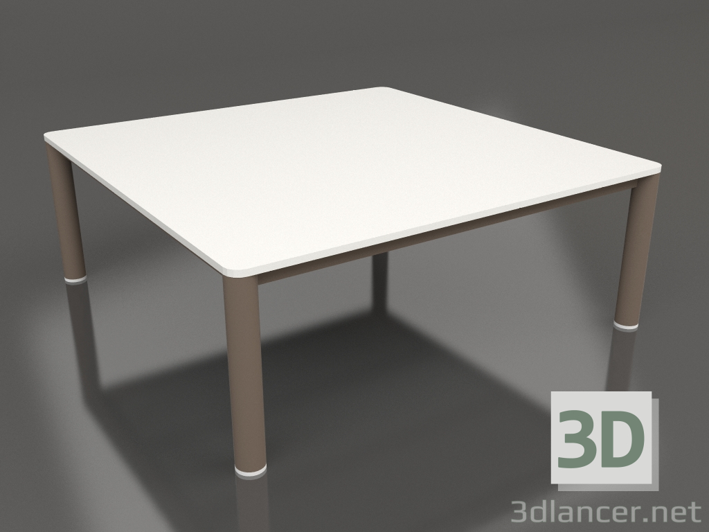 modello 3D Tavolino 94×94 (Bronzo, DEKTON Zenith) - anteprima