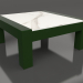modello 3D Tavolino (Verde bottiglia, DEKTON Aura) - anteprima