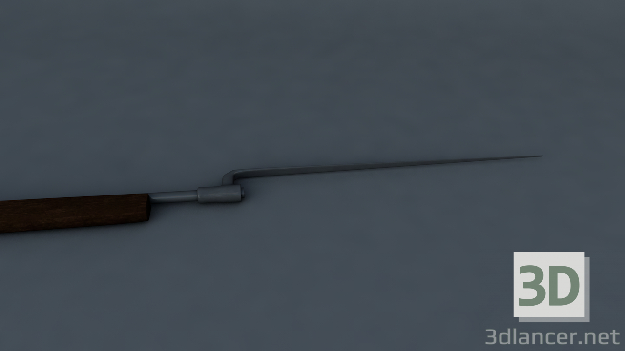 3d musket model buy - render