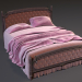3d Bed model buy - render