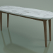 3d model Coffee table oval (247 R, Marble, Natural) - preview